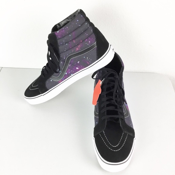 vans high tops black mens